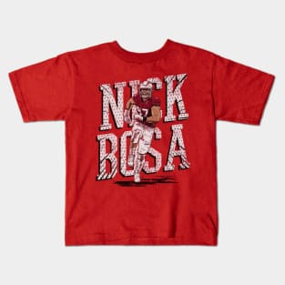 Nick Bosa San Francisco Player Name Kids T-Shirt